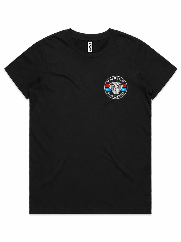 Cobra Ladies Top (Choose Tee or Tank) — tee front view