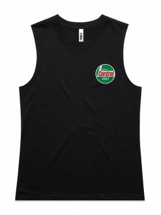Control (Limited Ed. Art Series) Ladies Top (Choose Tee or Tank) — tank front