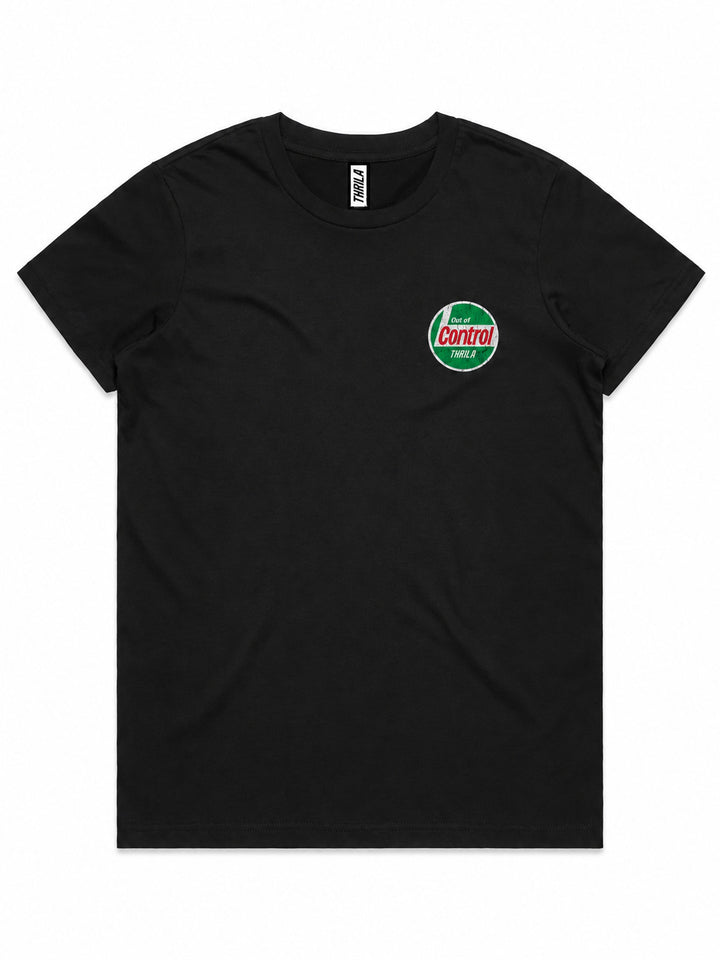 Control (Limited Ed. Art Series) Ladies Top (Choose Tee or Tank) — tee front