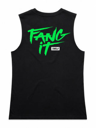 Fang It Ladies Top (Choose Tee or Tank) — tank back