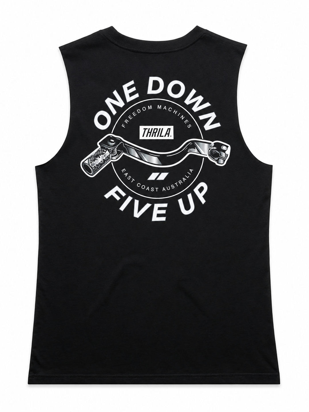 Five Up Ladies Top (Choose Tee or Tank) — tank back