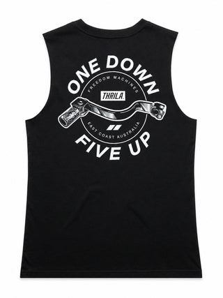 Five Up Ladies Top (Choose Tee or Tank) — tank back