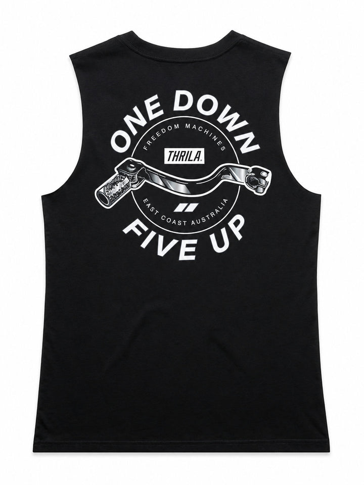 Five Up Ladies Top (Choose Tee or Tank) — tank back