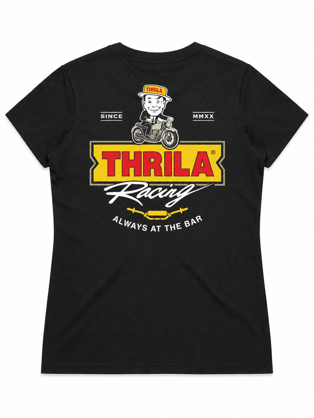 Milton Ladies Top (Choose Tee or Tank) — tee back