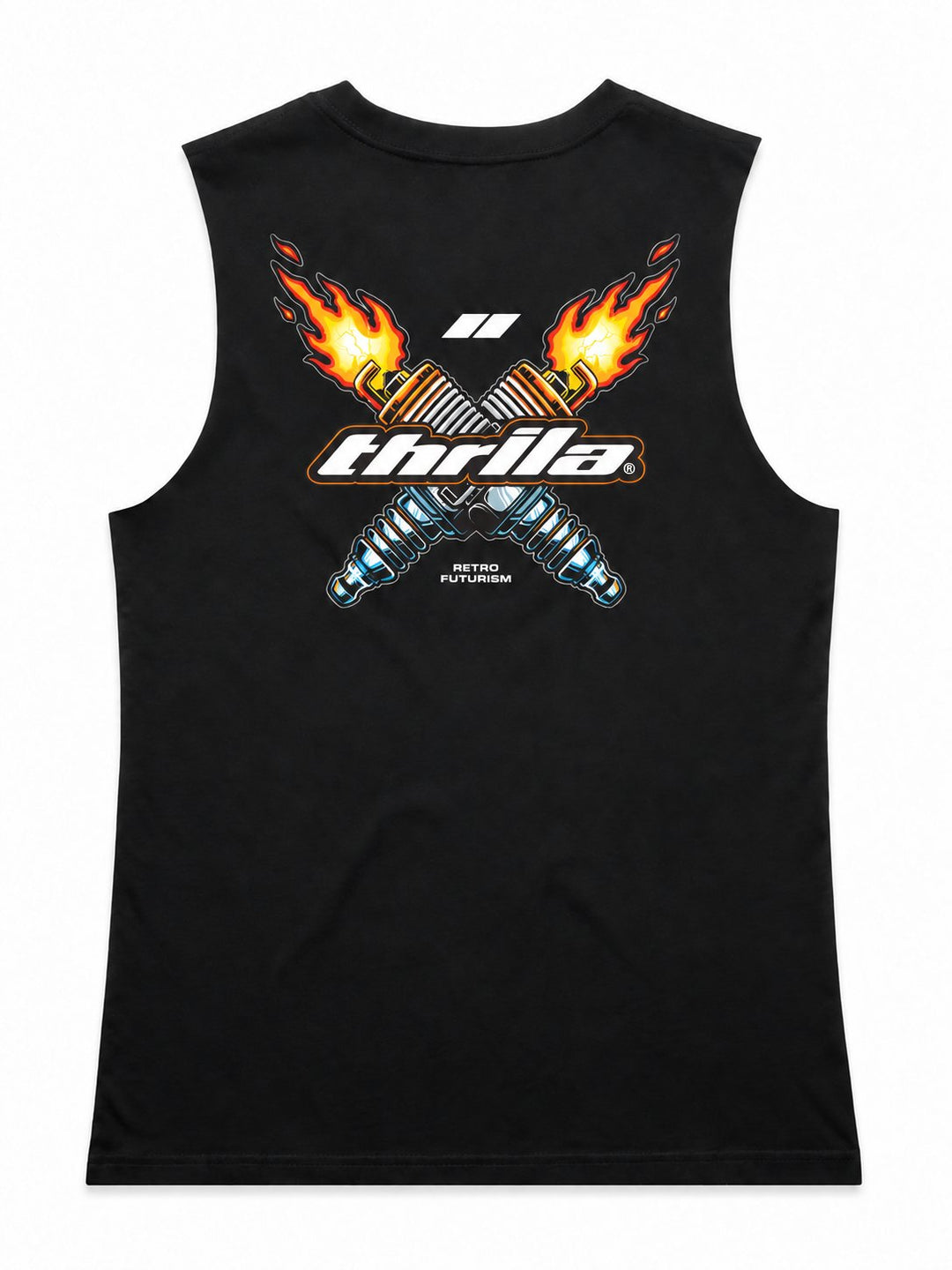 Octane Ladies Top (Choose Tee or Tank) — tank back view