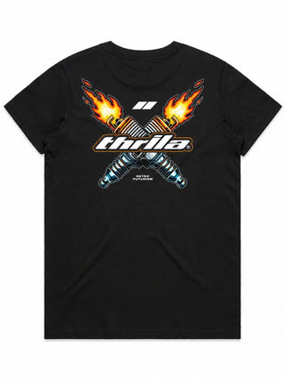 THRILA Octane Ladies Tee back view