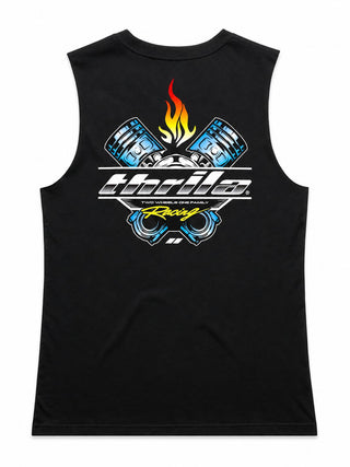 Pistons Ladies Top (Choose Tee or Tank) — tank back
