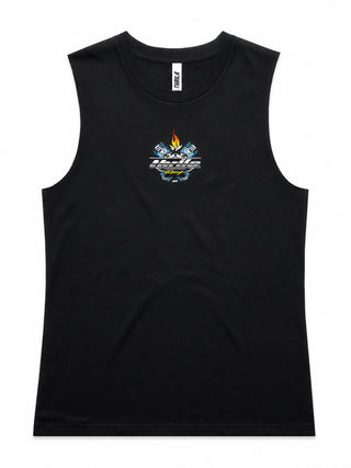 Pistons Ladies Top (Choose Tee or Tank) — tank front