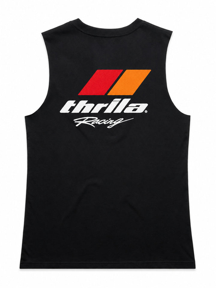 Racer Ladies Top (Choose Tee or Tank) — tank back view