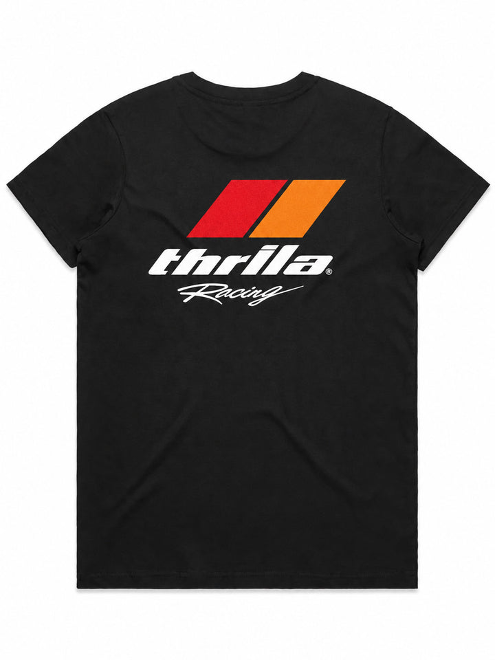 Racer Ladies Top (Choose Tee or Tank) — tee back view