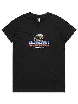 THRILA RedBud Ladies Tee front view