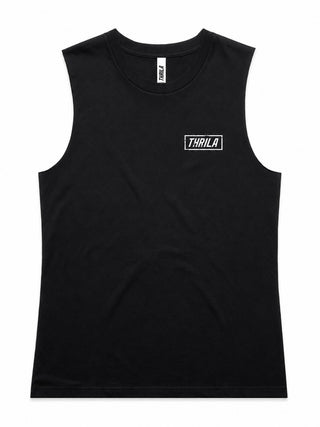 Rubber Down Ladies Top (Choose Tee or Tank) — tank front