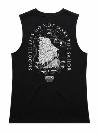 Sailor (Art Series) Ladies Top (Choose Tee or Tank) — tank back