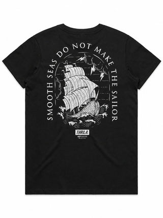 Sailor (Art Series) Ladies Top (Choose Tee or Tank) — tee back