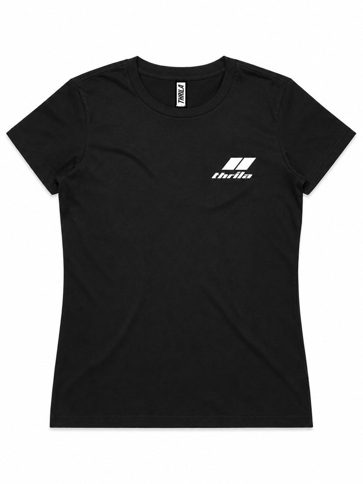 Shifter Ladies Top (Choose Tee or Tank) — tee front