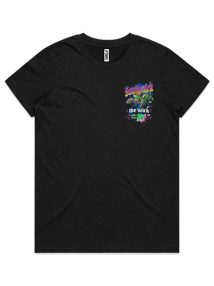 Southwick Ladies Top (Choose Tee or Tank) — tee front