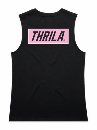 STANCE PINK Ladies Top (Choose Tee or Tank) — tank back view