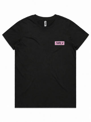 STANCE PINK Ladies Top (Choose Tee or Tank) — tee front view