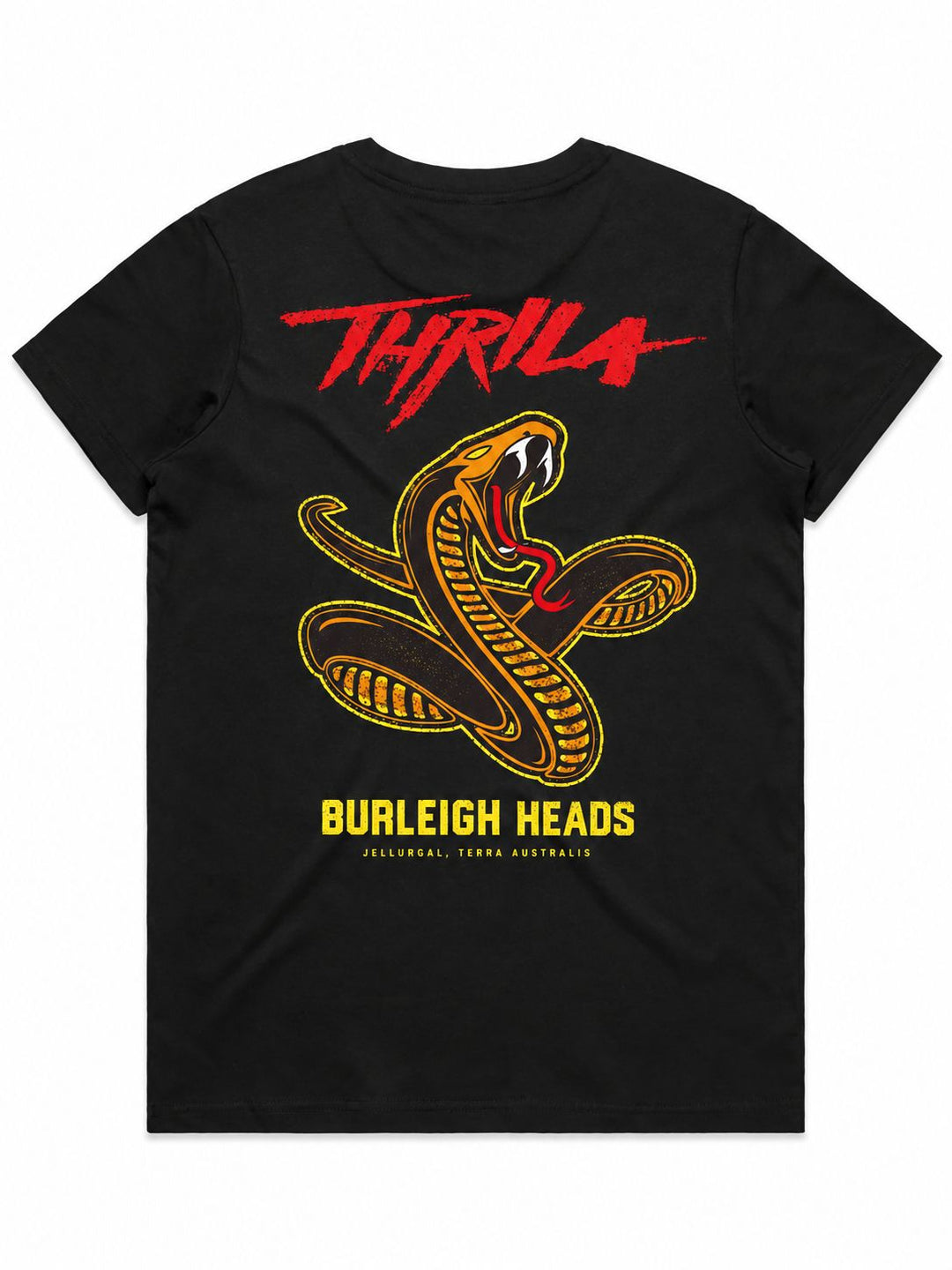 Taipan Ladies Top (Choose Tee or Tank) — tee back view