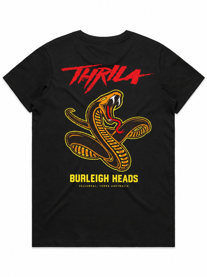 Taipan Ladies Top (Choose Tee or Tank) — tee back view