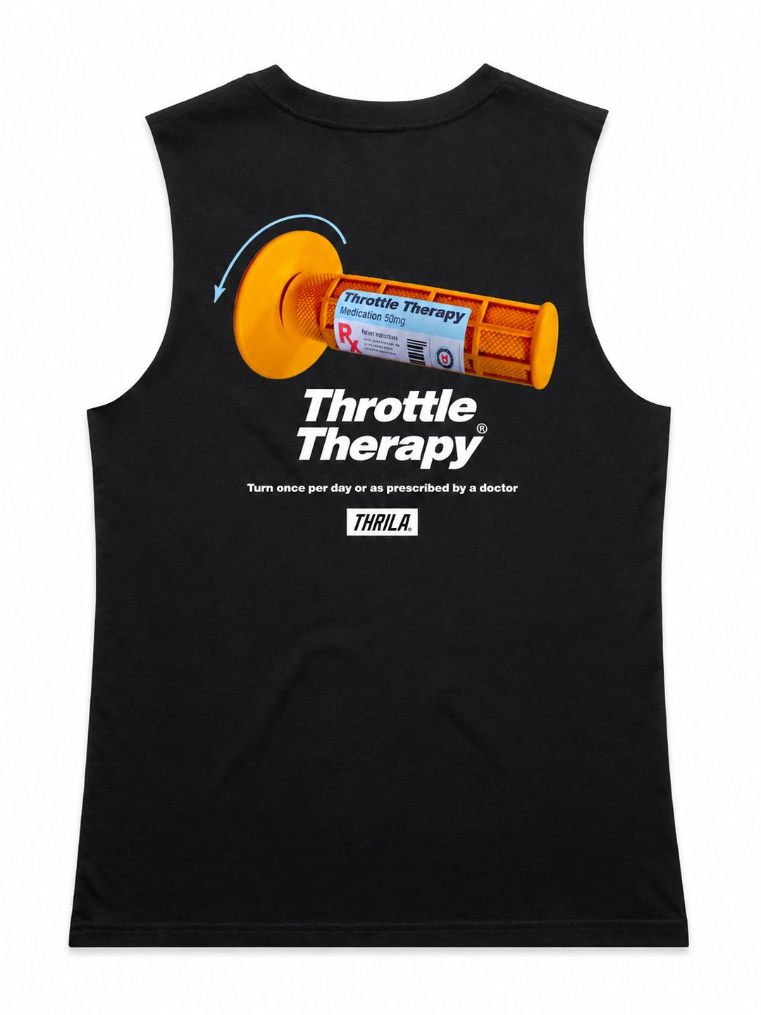 Therapy Ladies Top (Choose Tee or Tank) — tank back