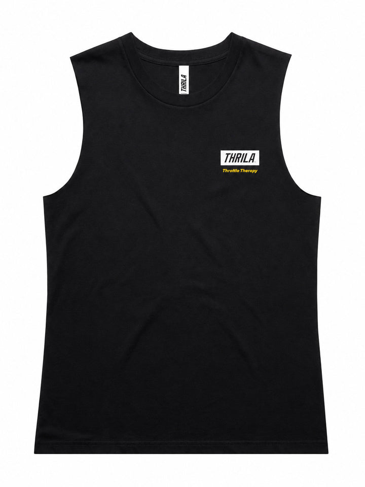 Therapy Ladies Top (Choose Tee or Tank) — tank front