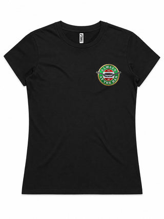 THRILA Thirst Ladies Tee + Free Cooler front view