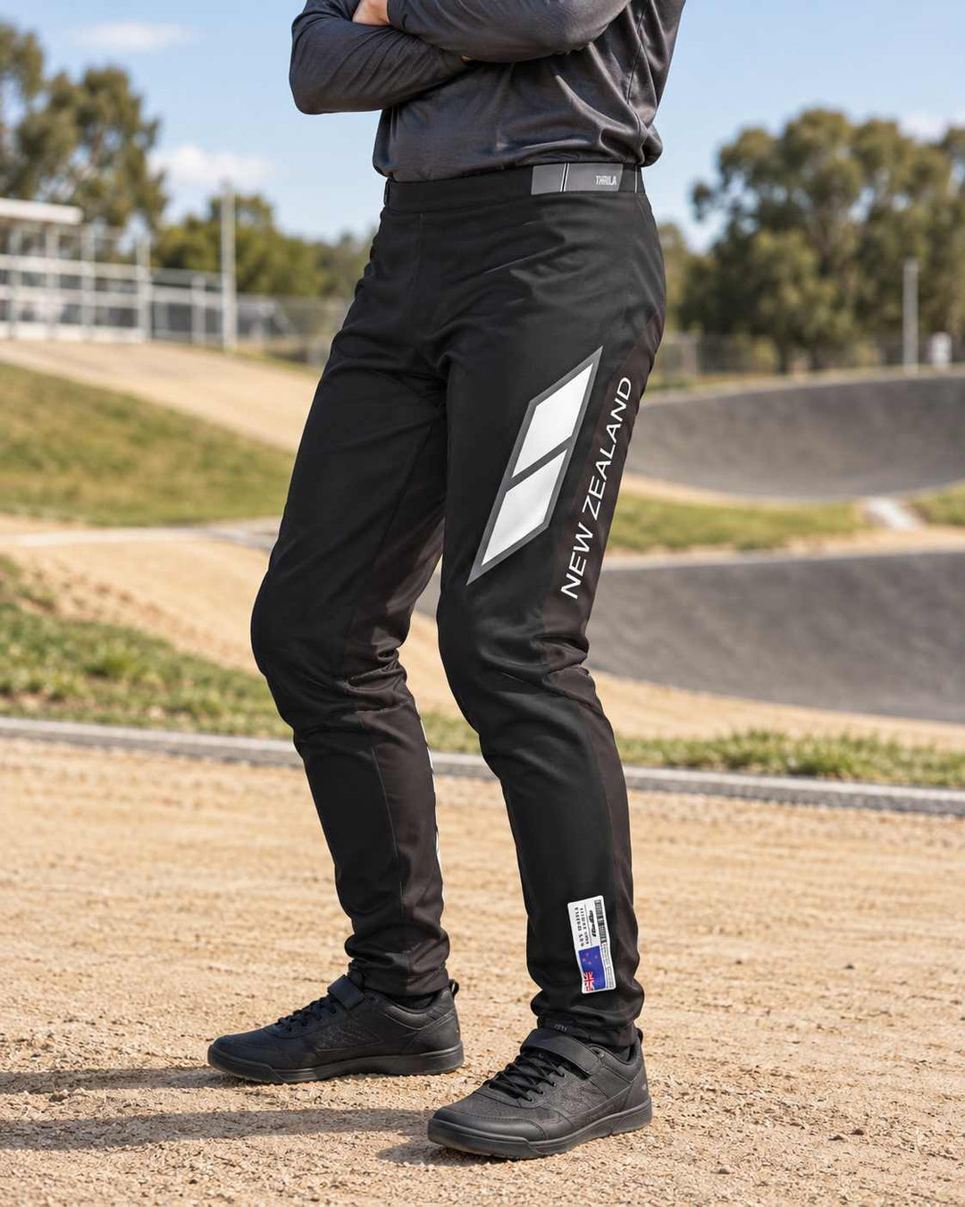 Team NZ BMX Pant Black lifestyle photograph