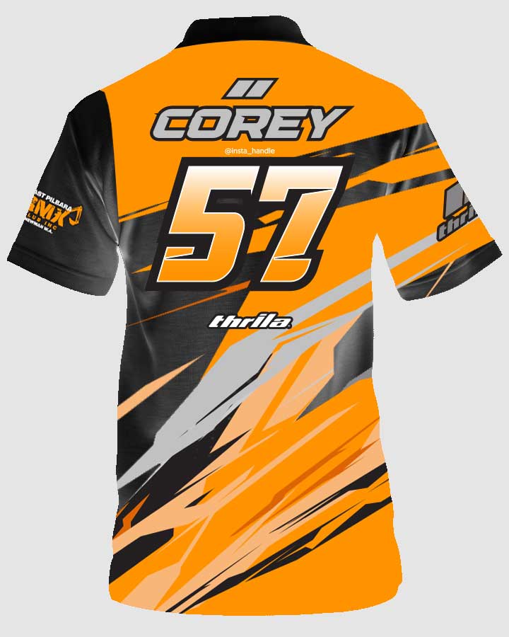 East Pilbara Polo (CUSTOM / NAME NUMBER)