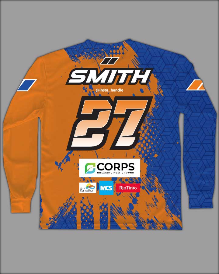 Karratha BMX Jersey (CUSTOM / NAME NUMBER)