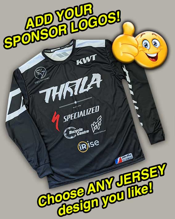 Pro-Kit Jersey (Add Sponsor Logos) Gear